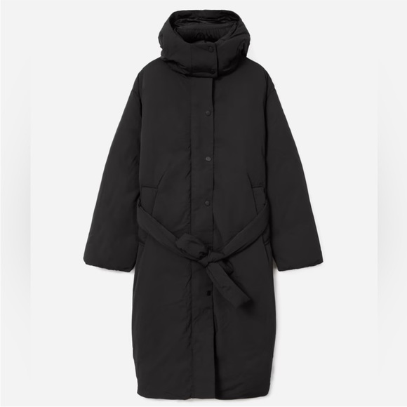 Everlane Black Duvet Puffer Size S - Picture 3 of 4